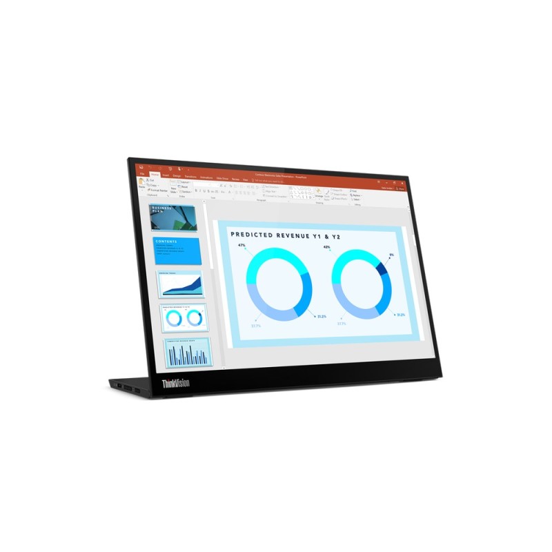 Lenovo ThinkVision M14d LED display 14" 2240 x 1400 pixels 2.2K Black
